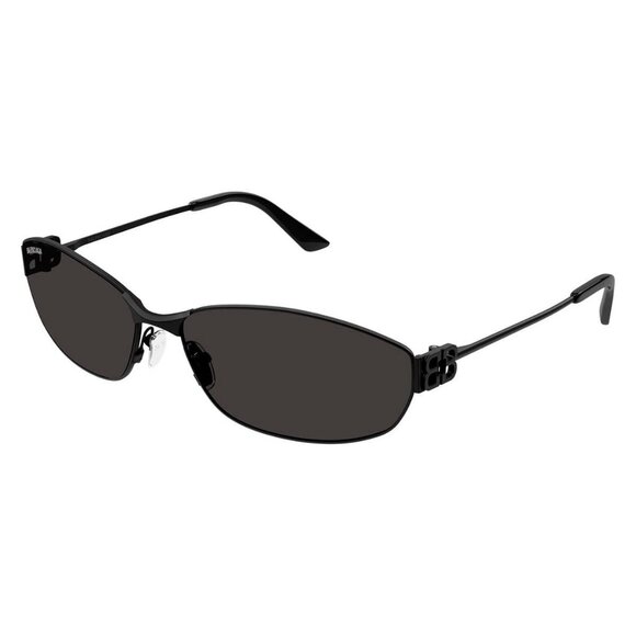 New Authentic  BALENCIAGA Everyday Black Cat Eye BB0336S 001 Sunglasses Women - Picture 1 of 4